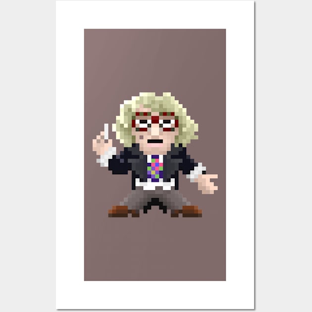 16-Bits Dr. Jekyll Wall Art by badpun